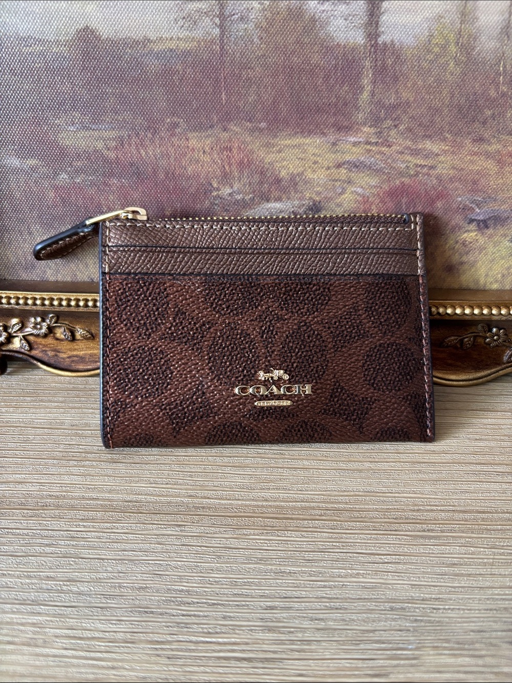 Coach Mini ID Card Case Wallet